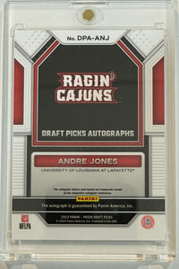 2023 Prizm Draft Picks Andre Jones Autograph Rookie Auto RC #DPA-ANJ