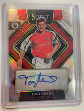 Load image into Gallery viewer, 2022-23 Select Premier League Tony Adams Silver Prizm Auto Autograph #TA Arsenal
