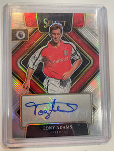 2022-23 Select Premier League Tony Adams Silver Prizm Auto Autograph #TA Arsenal