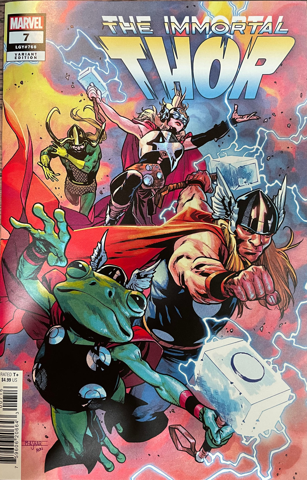 The Immortal Thor #7 (2024) Retailer Incentive 1:25 - Cover by Mahmud Asrar