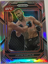 Load image into Gallery viewer, Justin Gaethje [Silver] #110 2023 Panini Prizm UFC
