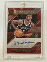 Load image into Gallery viewer, 2023-24 Donruss Elite Dariq Whitehead New Breed Red Rookie Auto RC #22/49 Nets

