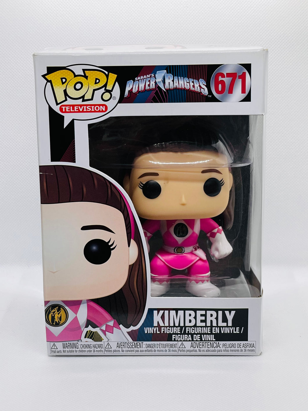 Kimberly 671 Saban's Power Rangers Funko Pop (Box dents)