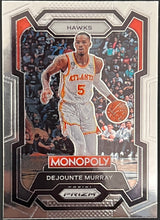Load image into Gallery viewer, Dejounte Murray #5 2023 Panini Prizm Monopoly
