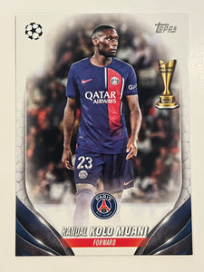 2023/24 Topps UEFA Club Competitions Trading Cards - Choose your card