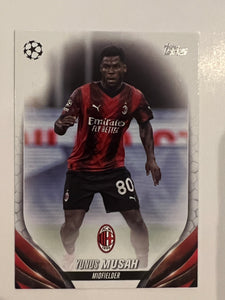 2023/24 Topps UEFA Club Competitions Trading Cards - Choose your card