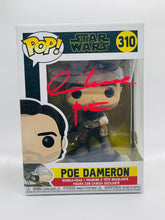 Load image into Gallery viewer, Poe Dameron 310 Star Wars Funko Pop signed by Oscar Isaac
