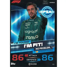 Load image into Gallery viewer, 2023 Topps Turbo Attax Formula 1 Trading Cards - Choose your Card
