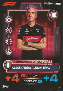 2023 Topps Turbo Attax Formula 1 Trading Cards - Choose your Card