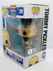 Tommy Pickles 1209 Rugrats Funko Pop signed and Sketched by Larissa Marantz Beckett Witnessed