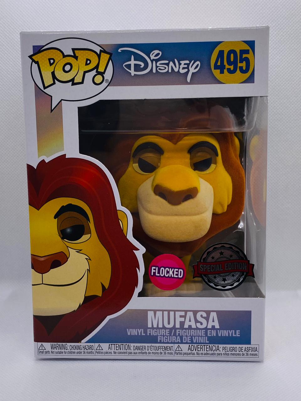 Mufasa funko 2025 pop flocked