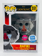 Load image into Gallery viewer, Rafiki 551 The Lion King Flocked Funko Shop Exclusive Funko Pop
