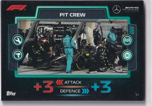 2023 - Turbo Attax - Trading Cards - AMG Petronas Formula One Team - Pit Crew - Card 31