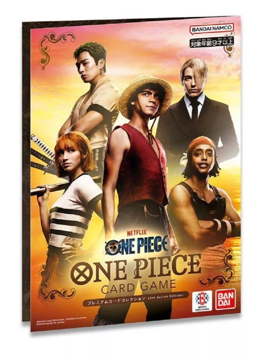 One Piece TCG: Premium Card Collection -Live Action Edition (9 cards)