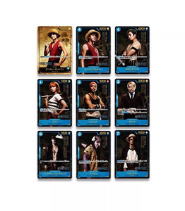One Piece TCG: Premium Card Collection -Live Action Edition (9 cards)