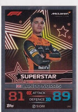 Load image into Gallery viewer, 2023 Topps Turbo Attax Formula 1 Trading Cards - Choose your Card
