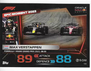 2023 Topps Turbo Attax Formula 1 Trading Cards - Choose your Card