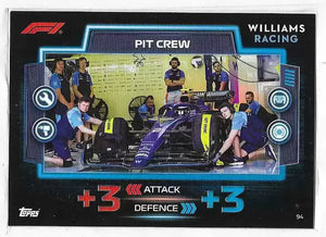 2023 - Turbo Attax - Trading Card - Williams Pit Crew - Card 94