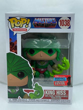 Load image into Gallery viewer, King Hiss 1038 Masters of the Universe 2020 Fall Convention Limited Edition Funko Pop
