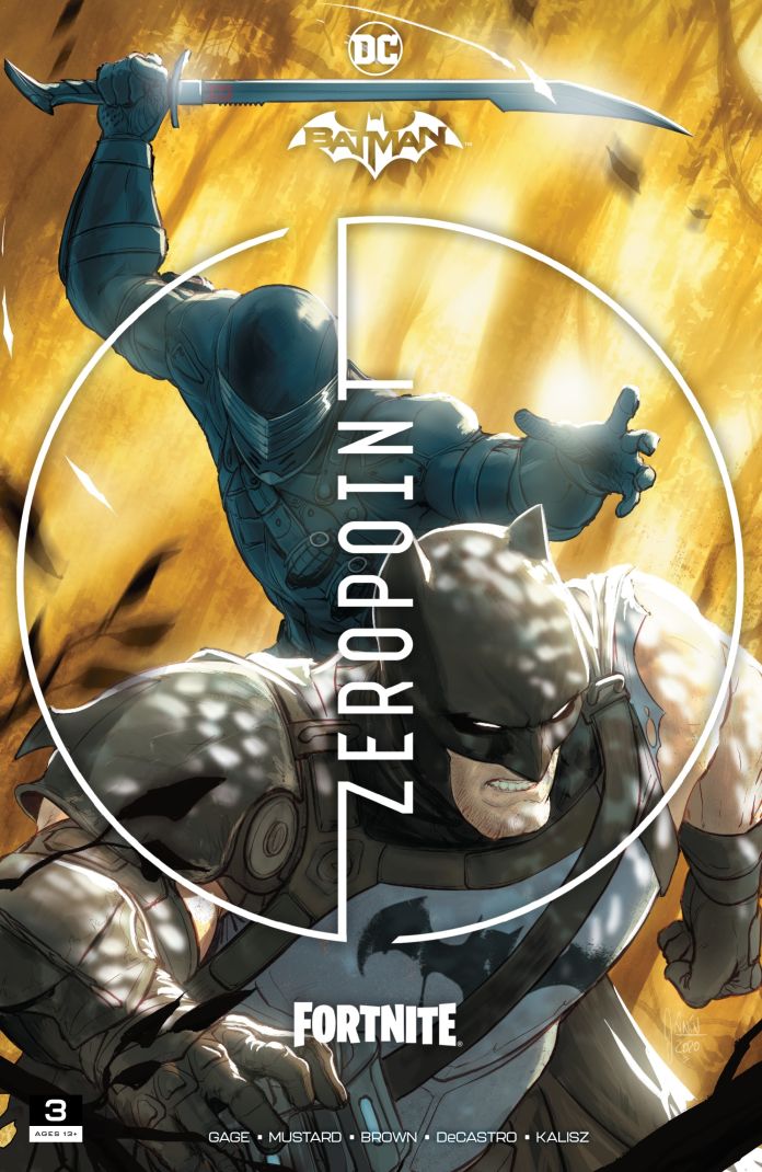 BATMAN FORTNITE ZERO POINT #3 -Cover A - 1st Print - Factory Sealed+Skin Code