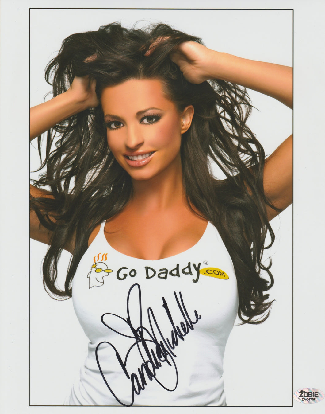 Candice Michelle WWE signed photo (2)