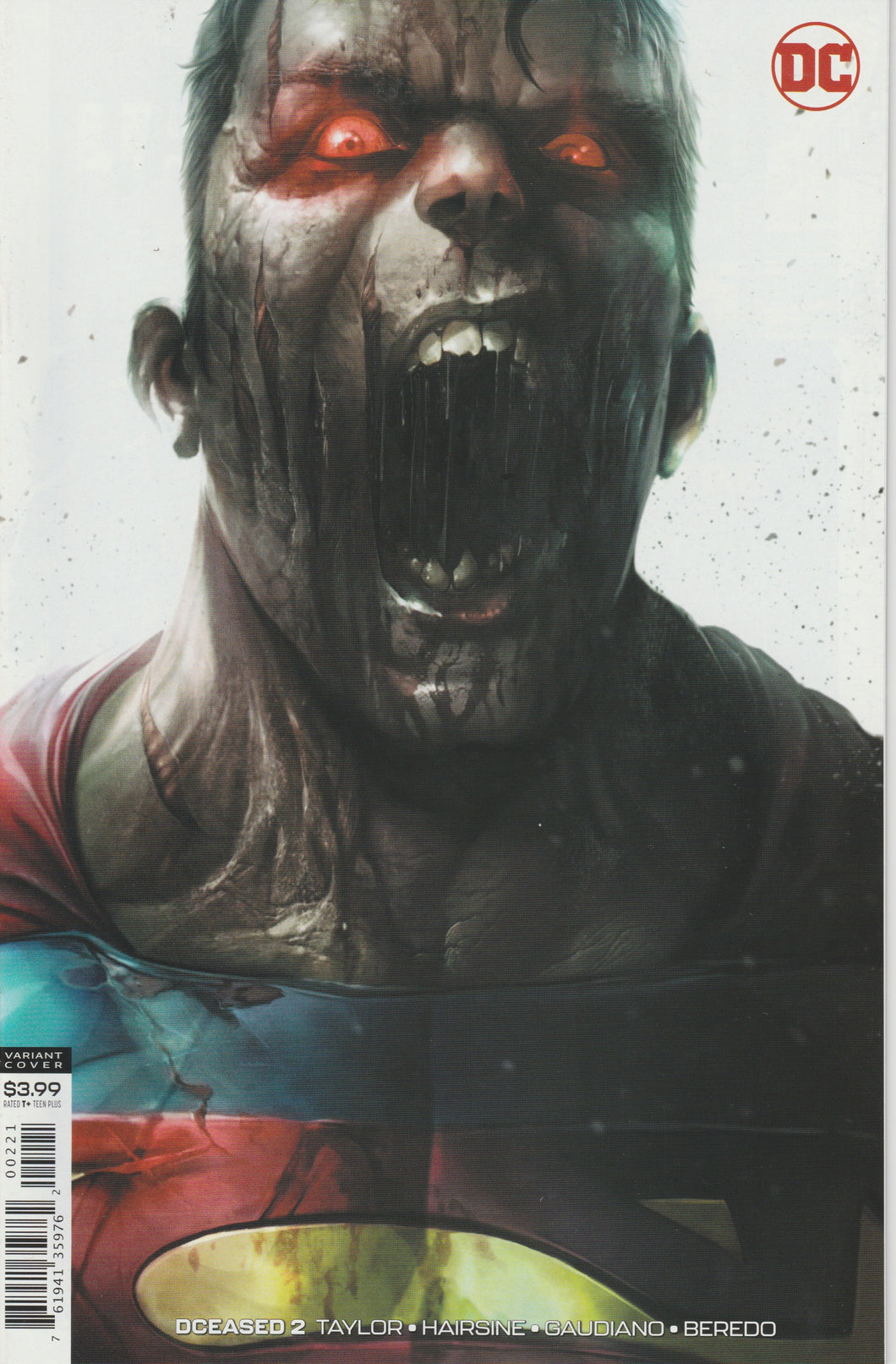 DCeased #2 (Francesco Mattina virgin variant)