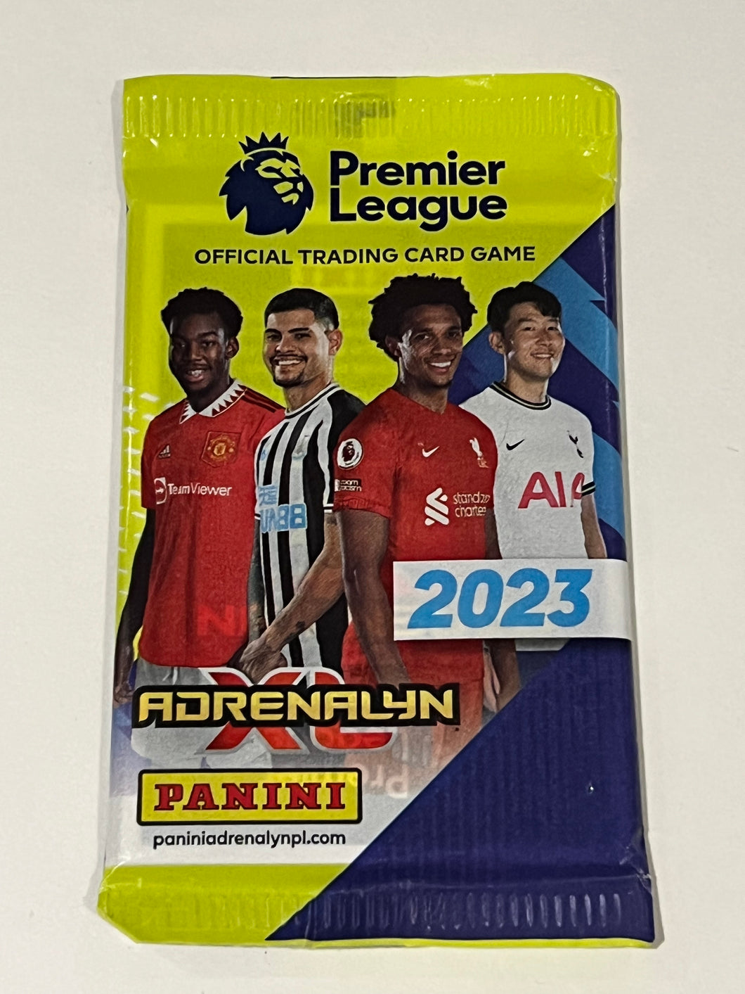 Premier League Adrenalyn XL 2023 official trading card pack (6 cards per pack)
