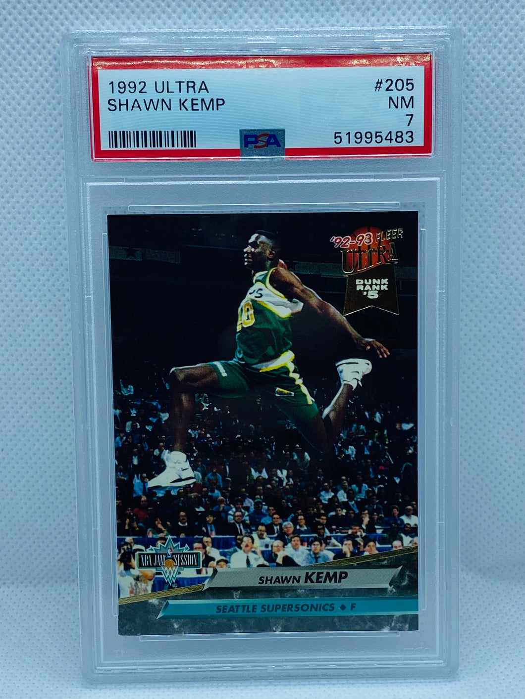 1992 Ultra Fleer - Shawn Kemp #205 PSA 7