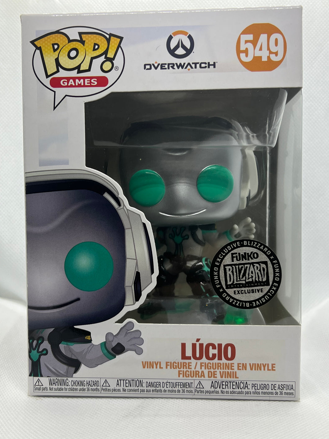 Lucio 549 Overwatch Funko Blizzard Exclusive Funko Pop