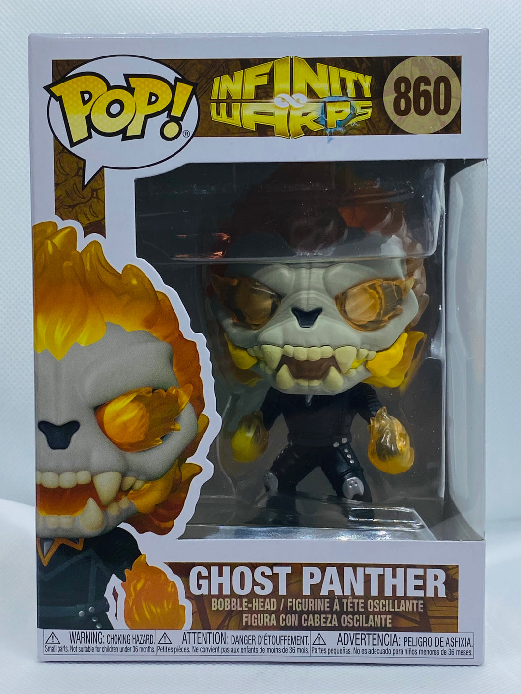 Ghost Panther 860 Infinity Warps Funko Pop