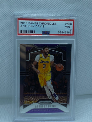 LeBron James Los Angeles Lakers 2019 Panini Mosaic Reactive Blue #8 Card -  PSA 9