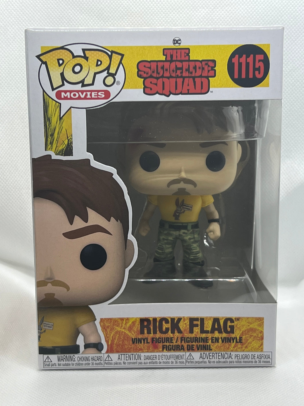 Rick Flag 1115 Suicide Squad Funko Pop
