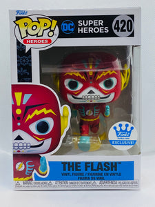 The Flash 420 Die De Los Funko Shop Exclusive Funko Pop (01) (Damaged box)
