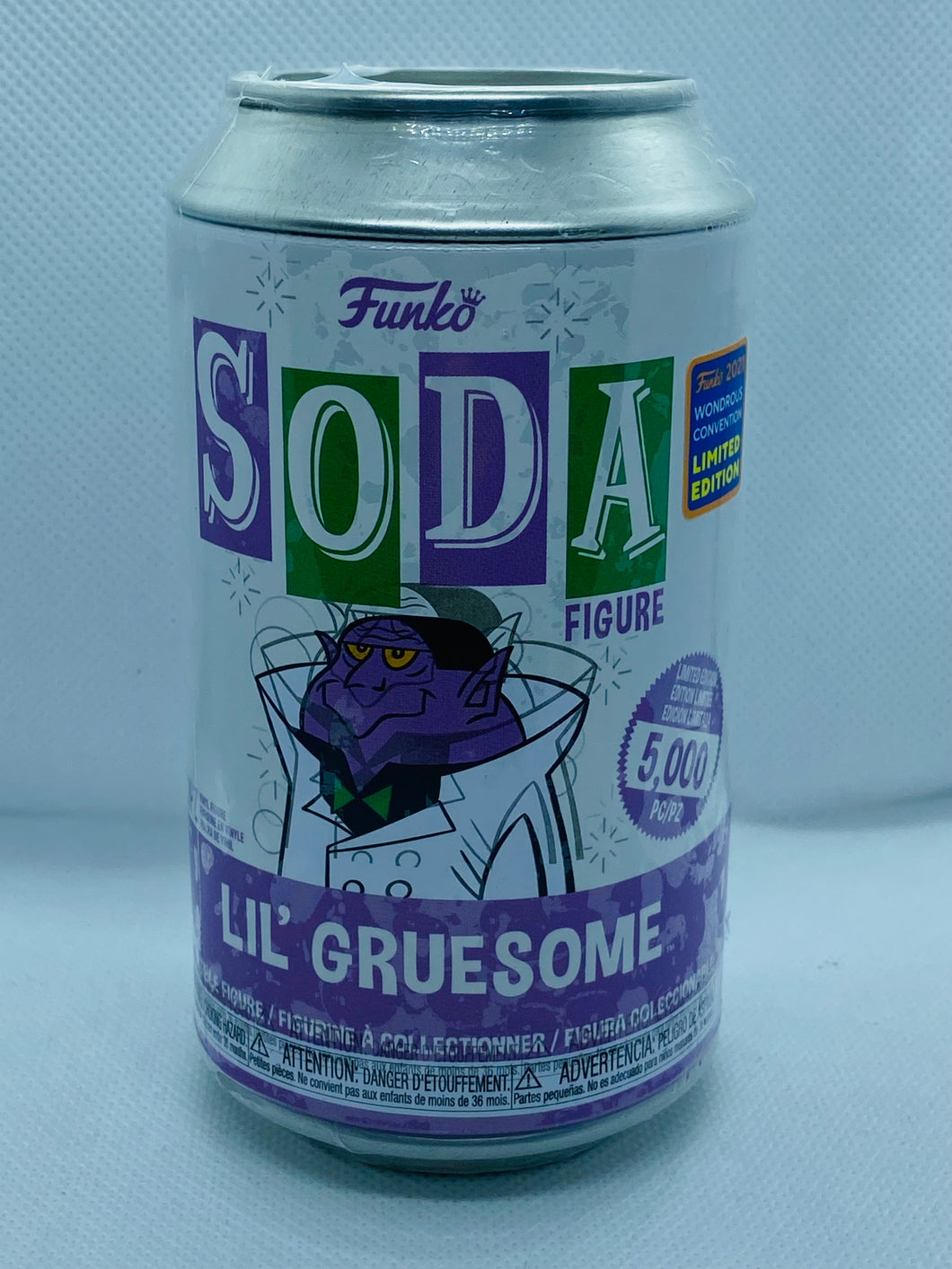 Lil' Gruesome (Wacky Races) 2021 Wonderous Convention Limited Edition Funko Soda (Limited to 5,000 pcs)