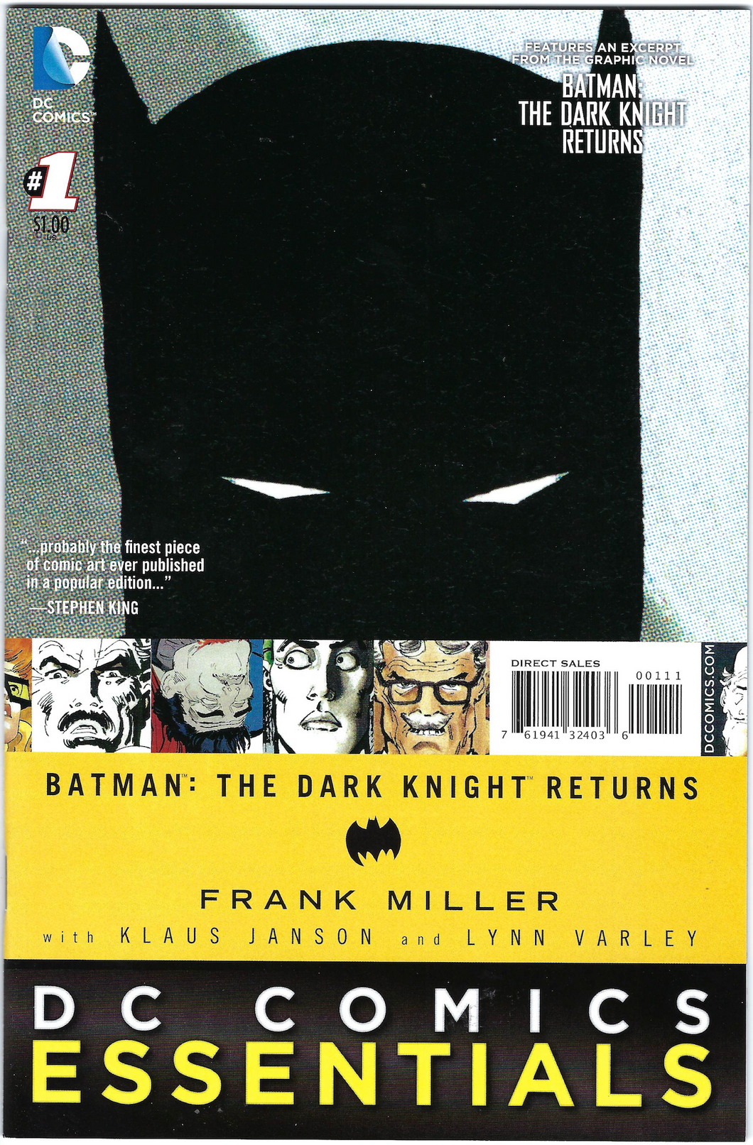 DC Essentials Batman the Dark Knight Returns 1 (Frank Miller)