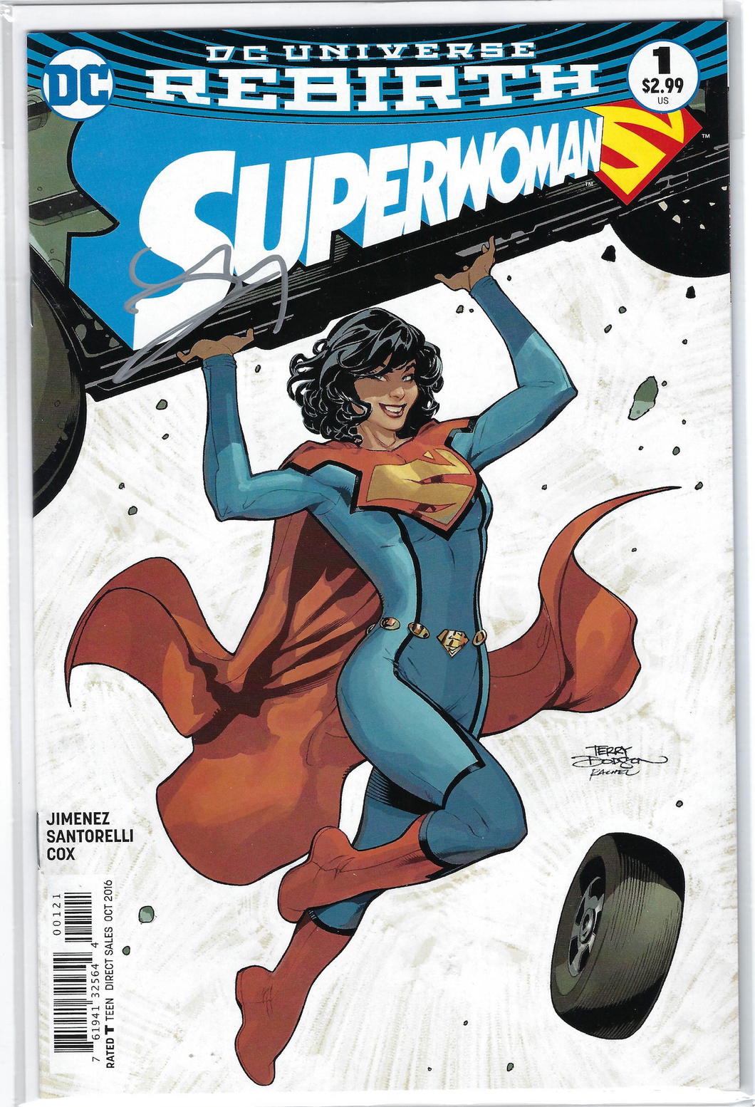 Superwoman 1 signed by Terry Dodson