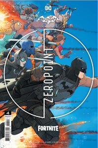 BATMAN FORTNITE ZERO POINT #4 -Cover A - 1st Print - Factory Sealed+Skin Code