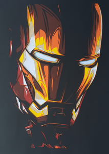 Iron Man (Original Blade Art) made by Rick Sharif