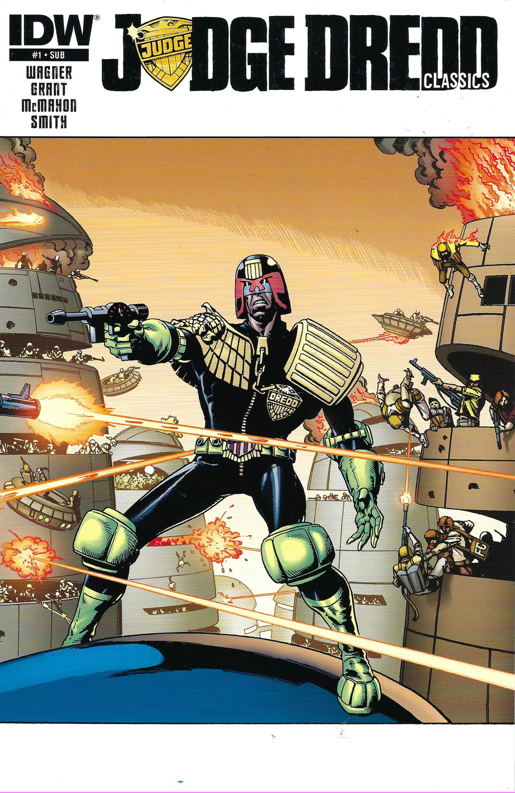 Judge Dredd Classics #1 Subscription Cover