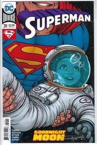 Superman #39 signed by Mostafa Moussa
